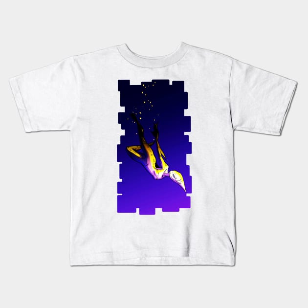 Deep Sea Kids T-Shirt by BaconBabyArt